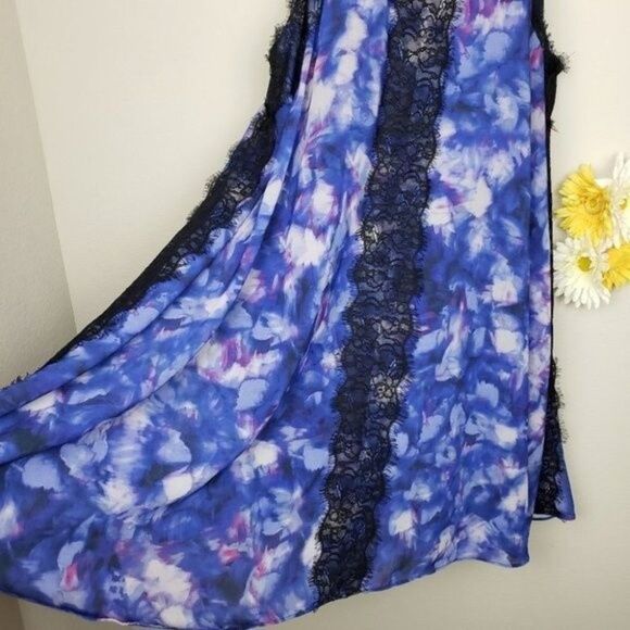 Badgley Mischka Lace Trapeze Mini Dress size 10 - Picture 12 of 15